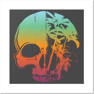 Tropical Skull Posters and Art